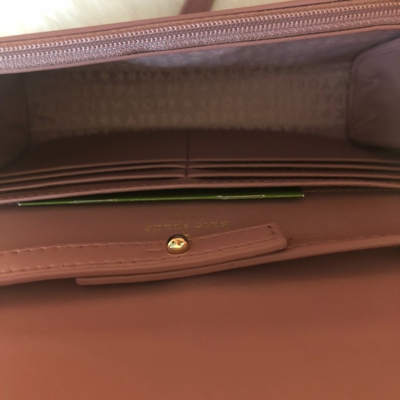 ❤️last one❤️ Kate Spade Dusty Peony Glitter Bag - Picture 2 of 6